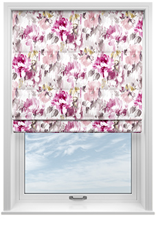 Nevada, Blush - Roman Blind